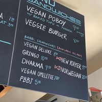 Proof of fish on the menu￼ at Small Mart in New Orleans