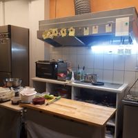 Open kitchen at Tsai Chi Ya - Vegetable Market - Vegan Project in Taichung