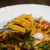 pasta at Tsai Chi Ya - Vegetable Market - Vegan Project in Taichung
