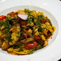 pasta at Tsai Chi Ya - Vegetable Market - Vegan Project in Taichung