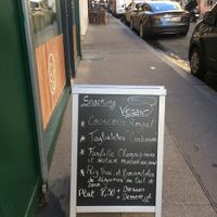 Lunch items of the day at 2VShop in Paris