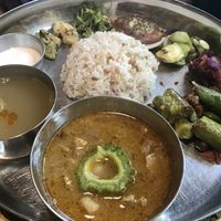 My husband usually orders this. They recently harvested the rice and it was delicious! at Niceness in Nago