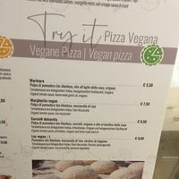 Menu  at La Taverna in Levico Terme
