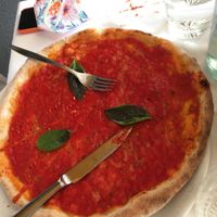 Pizza  at La Taverna in Levico Terme