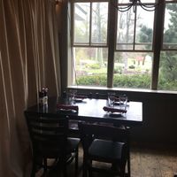 Seating at Greenhouse Cafe & Tavern in Burlington