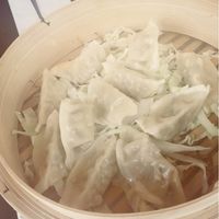 Steamed vegetable dumplings  at Soon's Tofu in Foster City