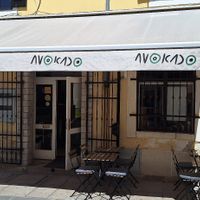 Not big, no space inside, but you can eat outside at Avokado in Koper
