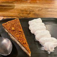 Vegan biscoff cheesecake at Mr Singh's in Wolverhampton