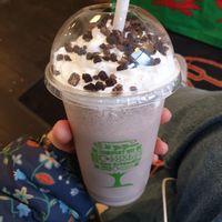 Cookie (oreo) milkshake at Greazy Vegan in Cardiff