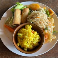 Buffet Style   at Elephant Nature Park in Chiang Mai