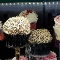 Cupcakes at Plantbase Cafe in South West London