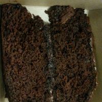 Chocolate cake at Plantbase Cafe in South West London