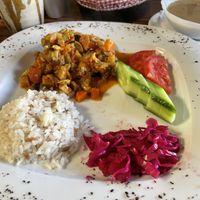 Veg clay pot open  at Silk Road Cafe and Restaurant in Goreme