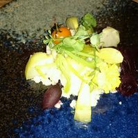 vegan cauliflower couscous  at Babylon in Heerhugowaard