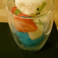 vegan ice creation (not listed on menu)  at Babylon in Heerhugowaard