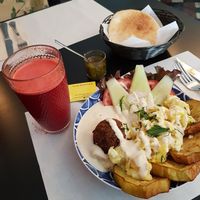 yummy at Farm Food Ink Cafe in Lisbon