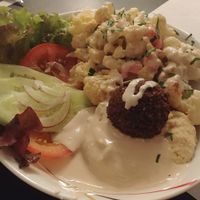 Cauliflower Plate at Farm Food Ink Cafe in Lisbon
