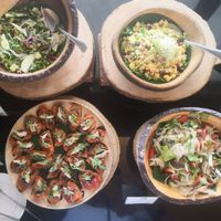 Healthy salads at DiLite Restaurant in Phuket