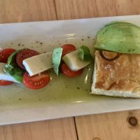 Caprese salad  at Massimo's in Hout Bay