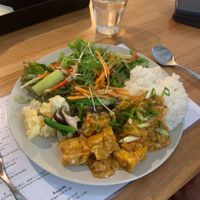 Lunch set  at Kuppila in Nara