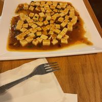 Hot and spicy tofu (not sure what the dish is, 2/5 rating)  at Jeff's Vegan in Frisco