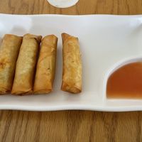Spring rolls   at Jeff's Vegan in Frisco