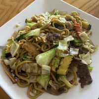 Chow mein 💚 #Veganuary at Jeff's Vegan in Frisco