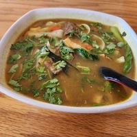 Jeff's Noodle Soup at Jeff's Vegan in Frisco