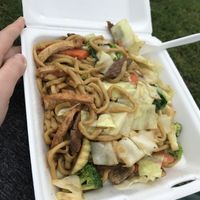 Chow mein at Jeff's Vegan in Frisco