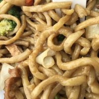 Chow mein at Jeff's Vegan in Frisco