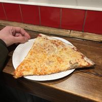 Vegan pizza slice  at DiFontaine's Pizzeria in Dublin