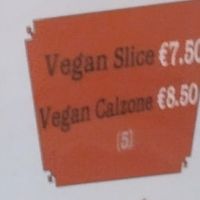 Menu as of February 2025 at DiFontaine's Pizzeria in Dublin