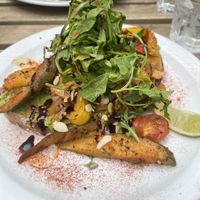 Cajun veggies   at The Handle Bar in Oxford