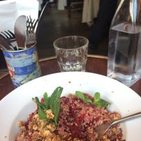  quinoa and pumpkins  at The Handle Bar in Oxford