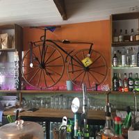 Cool decoration  at The Handle Bar in Oxford