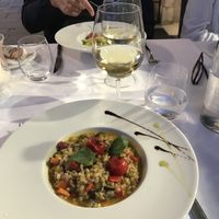 Vegan risotto  at Pata Chic in Venice