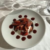 Only vegetarian desserts . No vegan option at Pata Chic in Venice