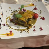 Vegan vegetable torta  at Pata Chic in Venice