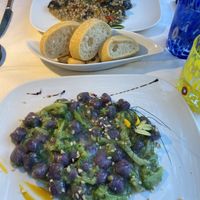 Vegan Gnocchi and Risotto. Both pretty tasty!   at Pata Chic in Venice