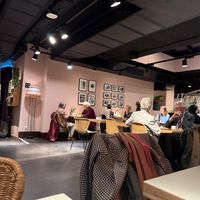 One of the dinning areas  at Tibits in Winterthur