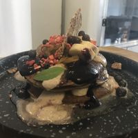 Pancakes  at Plant Power Food in Copenhagen