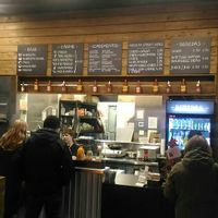 Menus and counter at Guacamole - Morton in Moncton