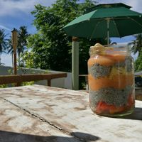 Kasa Kasa Smoothiew at Green Peace Inn in Weligama