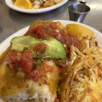 Veggie burrito  at Sunshine Cafe in Silverthorne