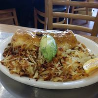 Vegan breakfast Rito!  at Sunshine Cafe in Silverthorne