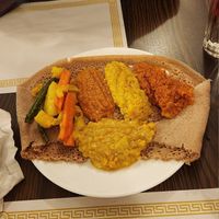 Beyaynetu (Shiro We't, Mesir Alicha, Kik We't, Kik Alicha, Yatakilt We't) #Veganuary at Abyssinia in Rochester