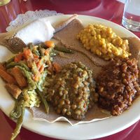 Friday night vegan buffet! at Zemeta Ethiopian in Rochester