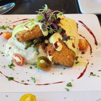 tofu cerises at Seasons Plant Based Kitchen in Salt Lake City