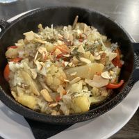 Roasted cauliflowerr  at Seasons Plant Based Kitchen in Salt Lake City