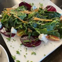 Beet salad (delicious!)  at Seasons Plant Based Kitchen in Salt Lake City